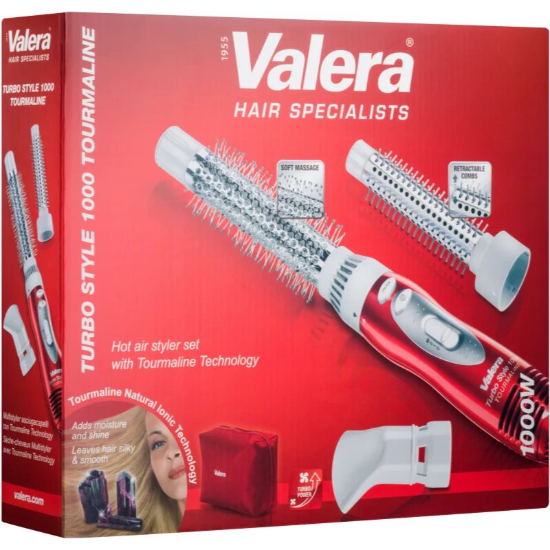 Valera Turbo Style 1000 Tourmaline levegős hajformázó és elektrostimulátor ionizátorral (603.01B)