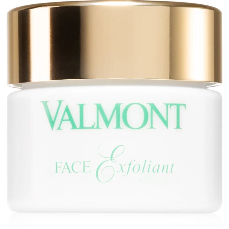 Valmont Face Exfoliant peelinges krém természetes mikrorészecskékkel az élénk és kisimított arcbőrért 50 ml