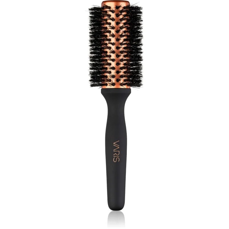 VARIS Boar Brush kör alakú hajkefe vaddisznó sörtékkel Medium 33 mm 1 db
