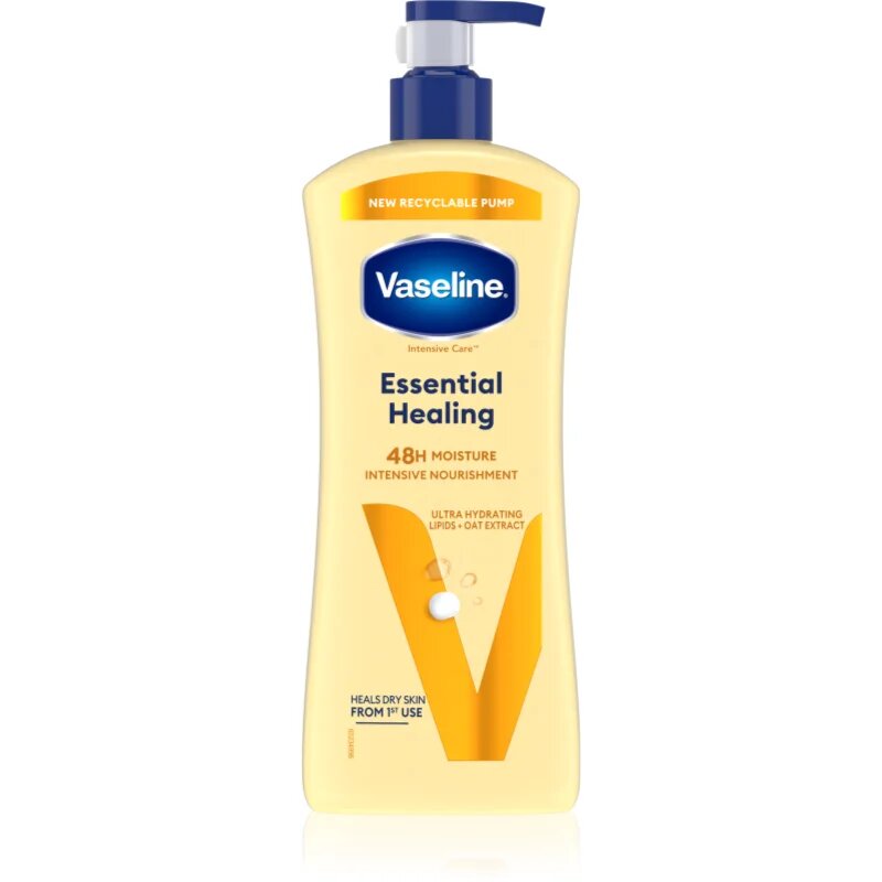 Vaseline Essential Healing hidratáló testápoló tej 600 ml