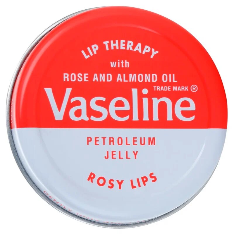 Vaseline Lip Therapy ajakbalzsam Rose and Almond Oil 20 g