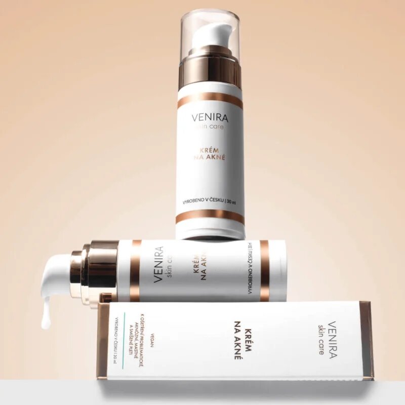 Venira Acne Cream nappali és éjszakai krém problémás és pattanásos bőrre 30 ml