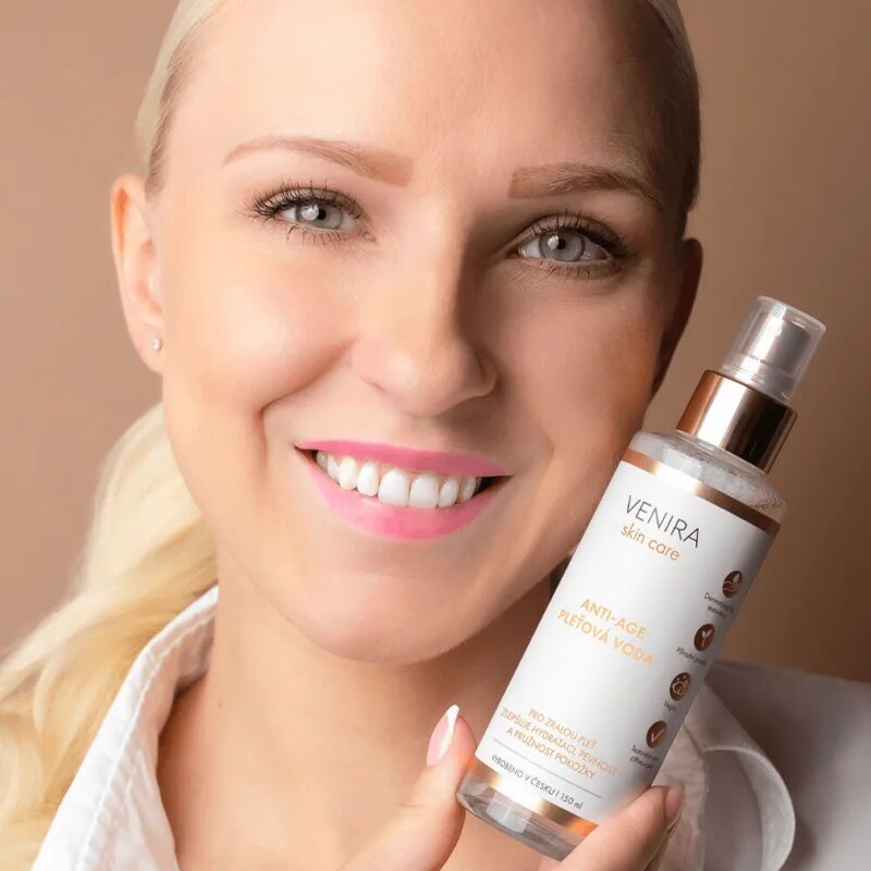 Venira Anti-age Facial Water bőrtisztító víz a bőröregedés ellen 150 ml