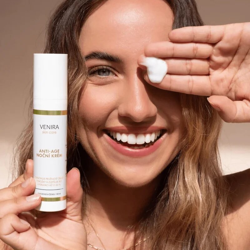 Venira Anti-age Night Cream éjszakai krém a bőröregedés ellen 50 ml