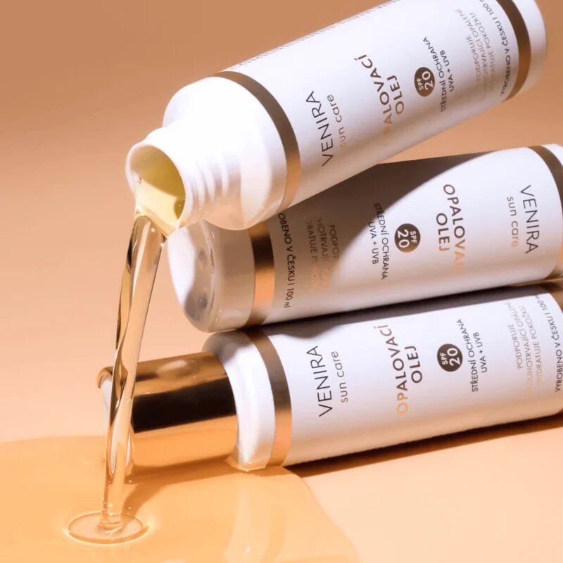 Venira Sunscreen Oil SPF 20 olaj napozáshoz 100 ml