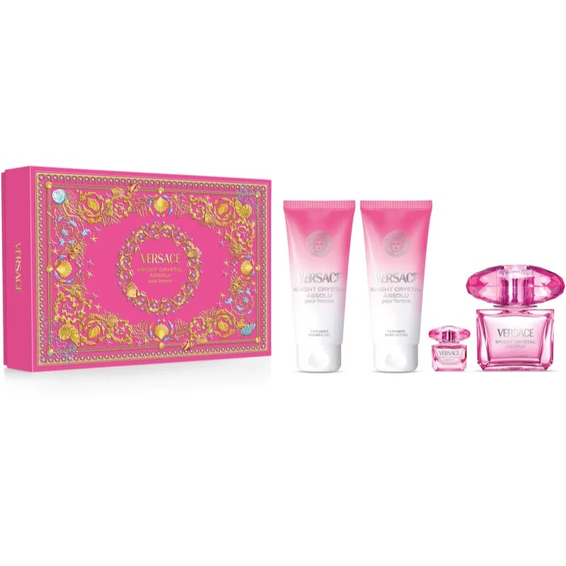 Versace Bright Crystal Absolu ajándékszett hölgyeknek