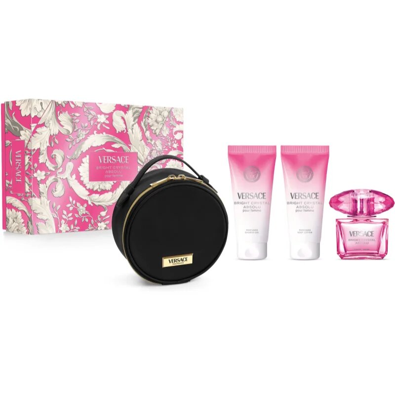 Versace Bright Crystal Absolu ajándékszett hölgyeknek