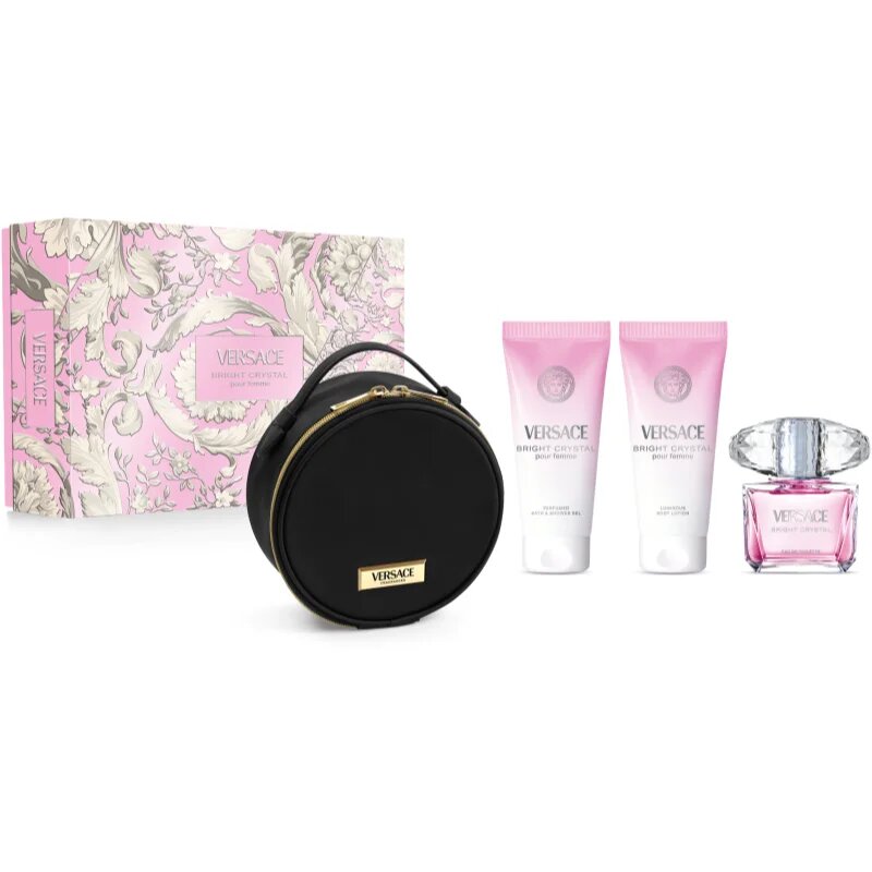 Versace Bright Crystal ajándékszett hölgyeknek