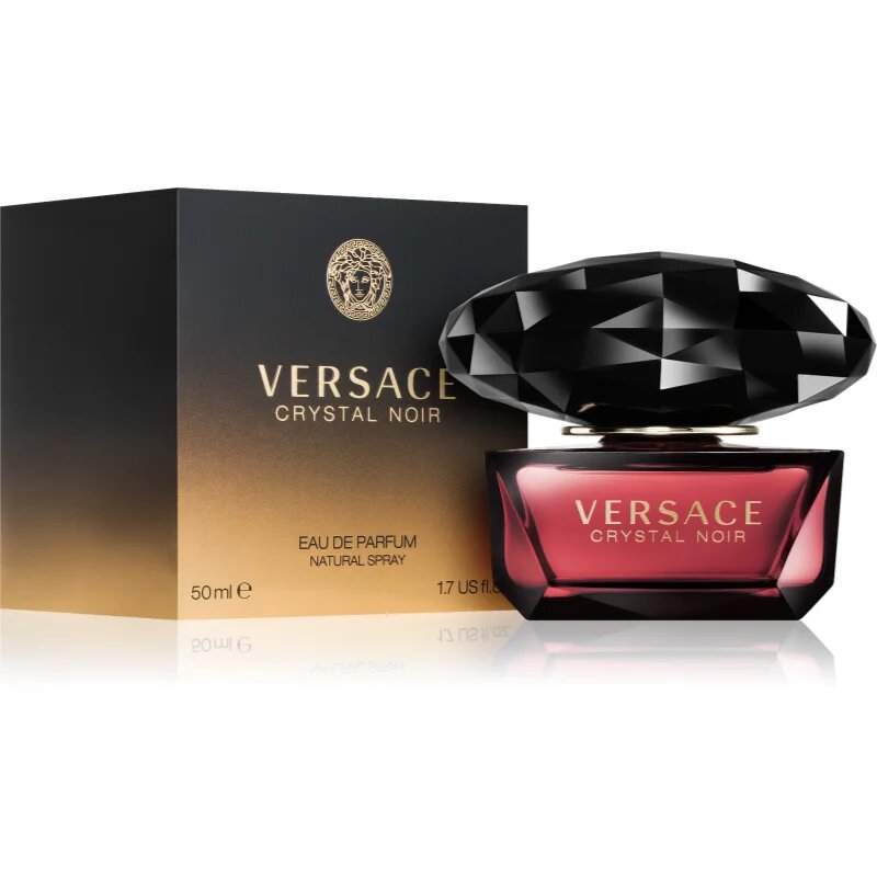 Versace Crystal Noir Eau de Parfum hölgyeknek 50 ml