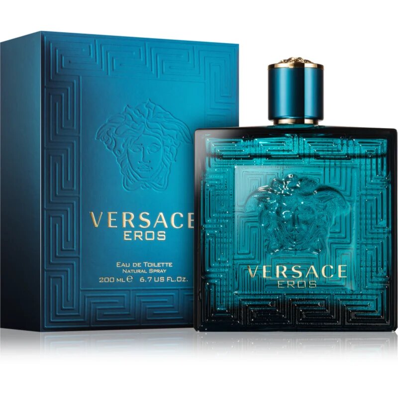 Versace Eros Eau de Toilette uraknak 200 ml