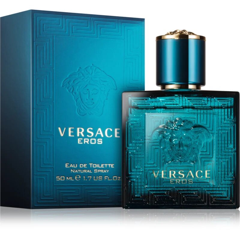 Versace Eros Eau de Toilette uraknak 50 ml