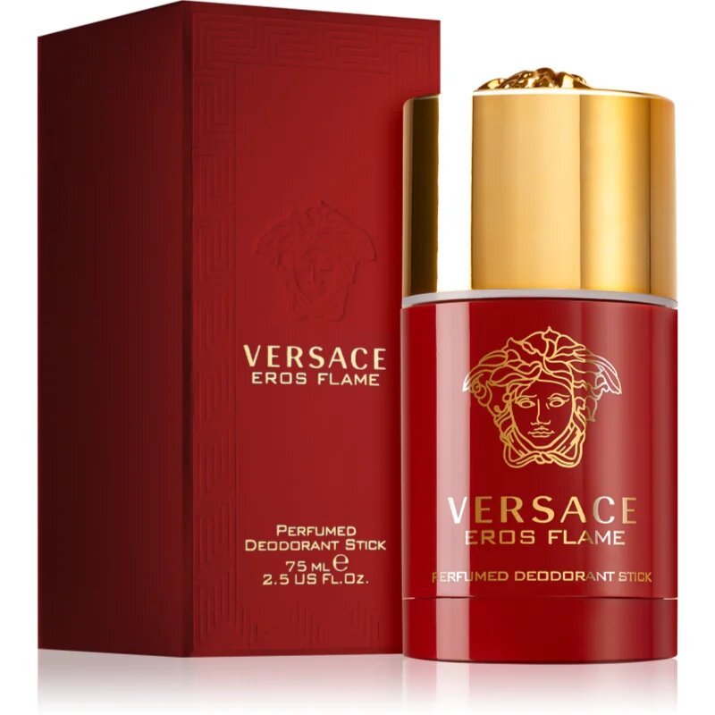 Versace Eros Flame stift dezodor dobozban uraknak 75 ml