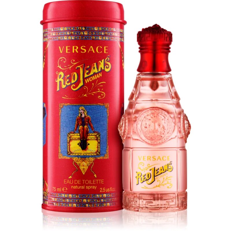 Versace Jeans Red Eau de Toilette hölgyeknek 75 ml