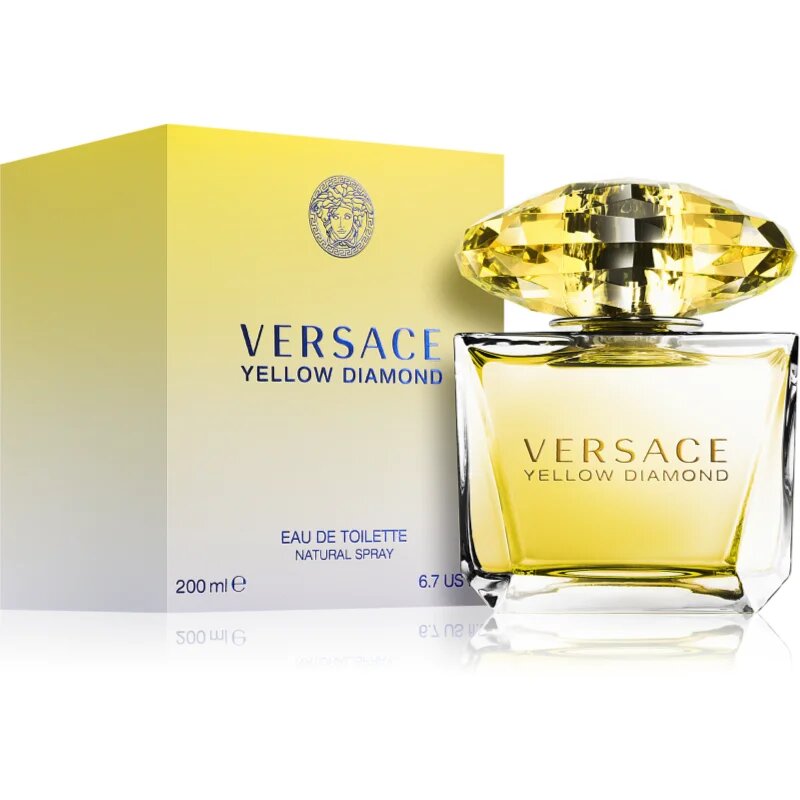 Versace Yellow Diamond Eau de Toilette hölgyeknek 200 ml