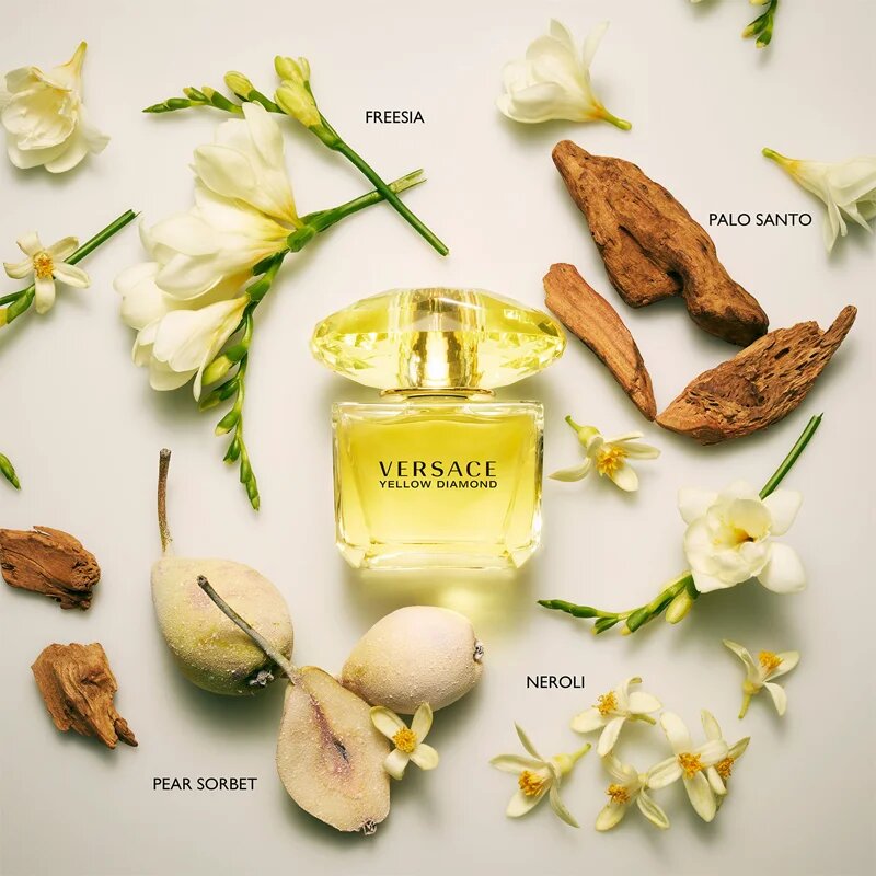 Versace Yellow Diamond Eau de Toilette hölgyeknek 90 ml