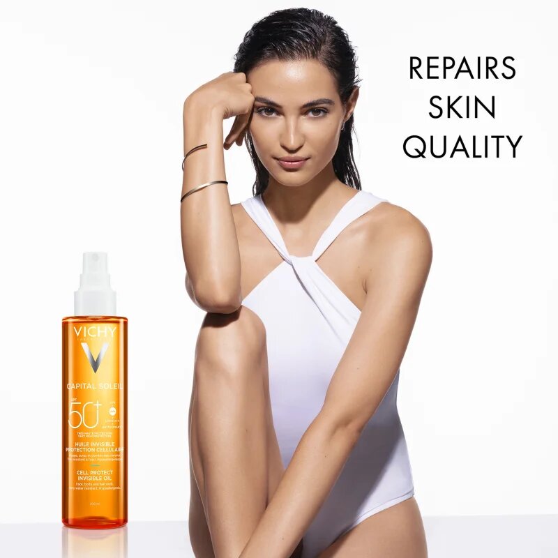 Vichy Capital Soleil Idéal Soleil napolaj SPF 50+ 200 ml