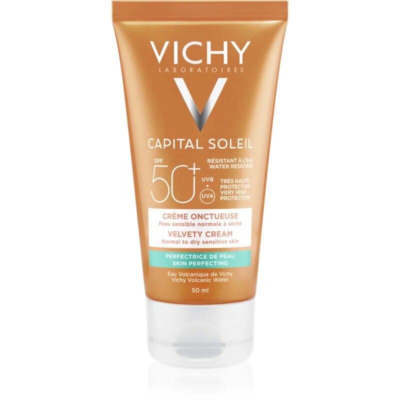 Vichy Capital Soleil védő krém a bársonyos bőrért SPF 50+ 50 ml