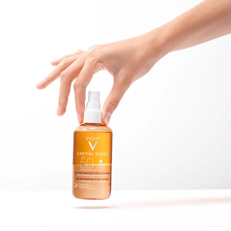 Vichy Capital Soleil védő spray béta-karotinnal SPF 50 200 ml