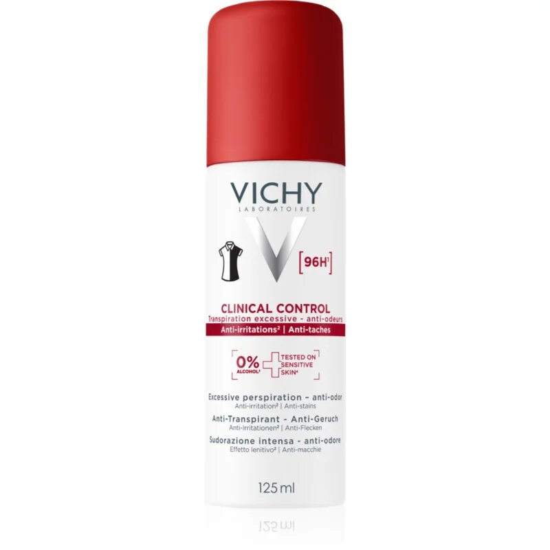 Vichy Clinical Control izzadásgátló az erőteljes izzadás ellen 125 ml
