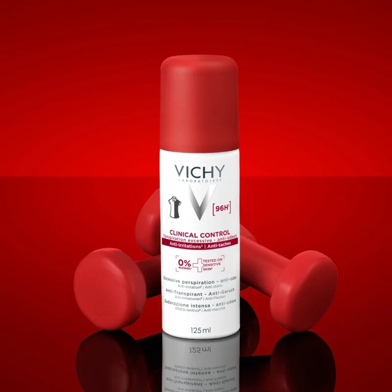 Vichy Clinical Control izzadásgátló az erőteljes izzadás ellen 125 ml