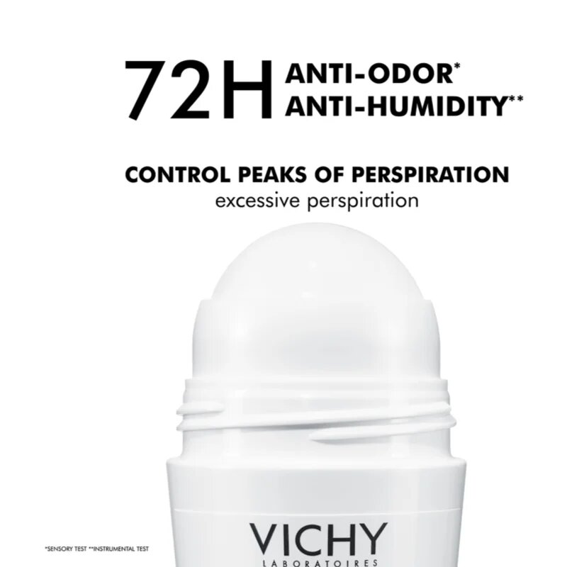 Vichy Deodorant 72h roll-on az erőteljes izzadás ellen 50 ml