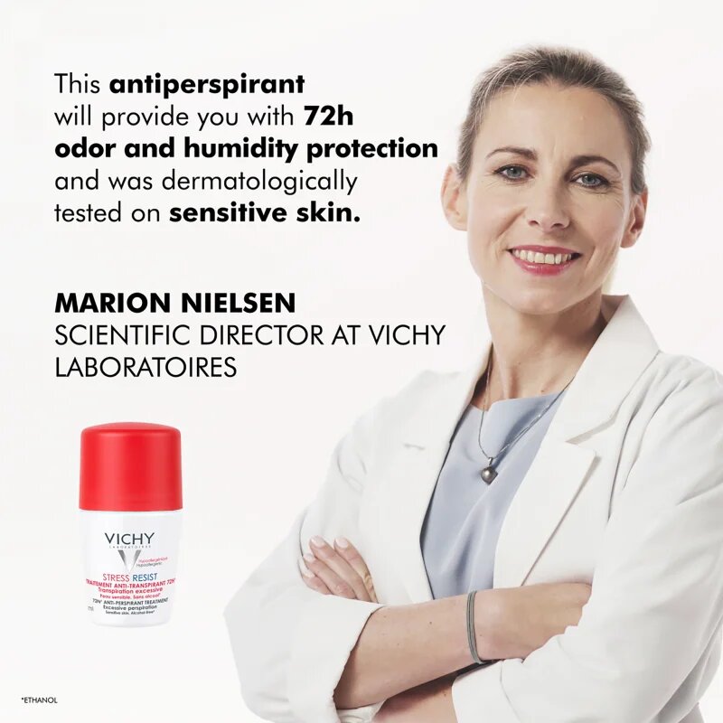 Vichy Deodorant 72h roll-on az erőteljes izzadás ellen 50 ml