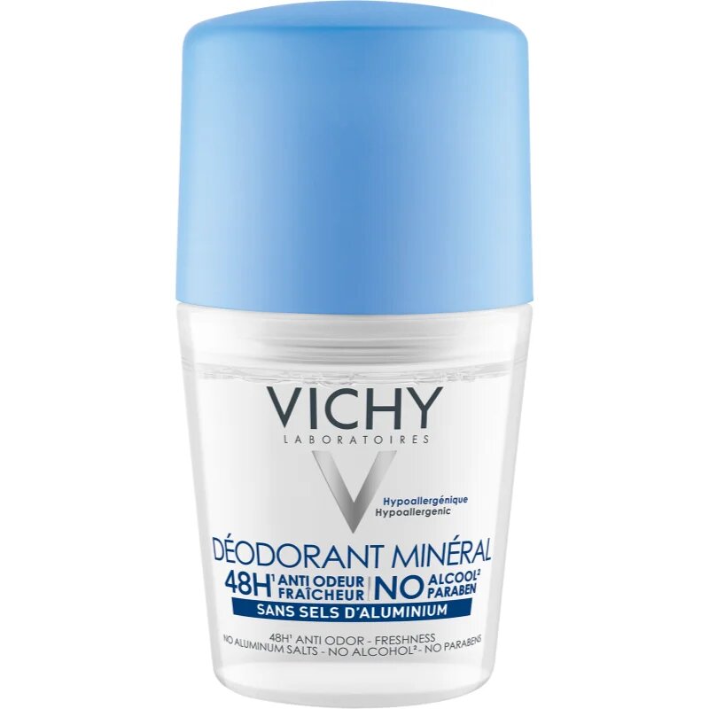 Vichy Deodorant roll-on dezodor ásványi anyagokkal 48h 50 ml