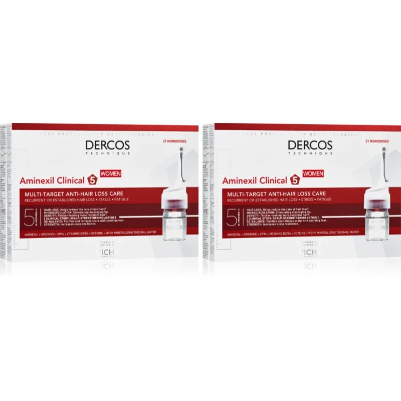 Vichy Dercos Aminexil Clinical szett hajhullás ellen