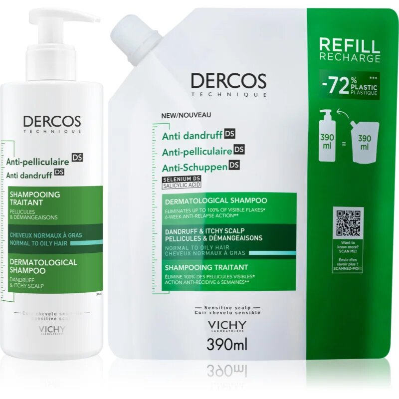 Vichy Dercos Anti-Dandruff szett korpásodás ellen