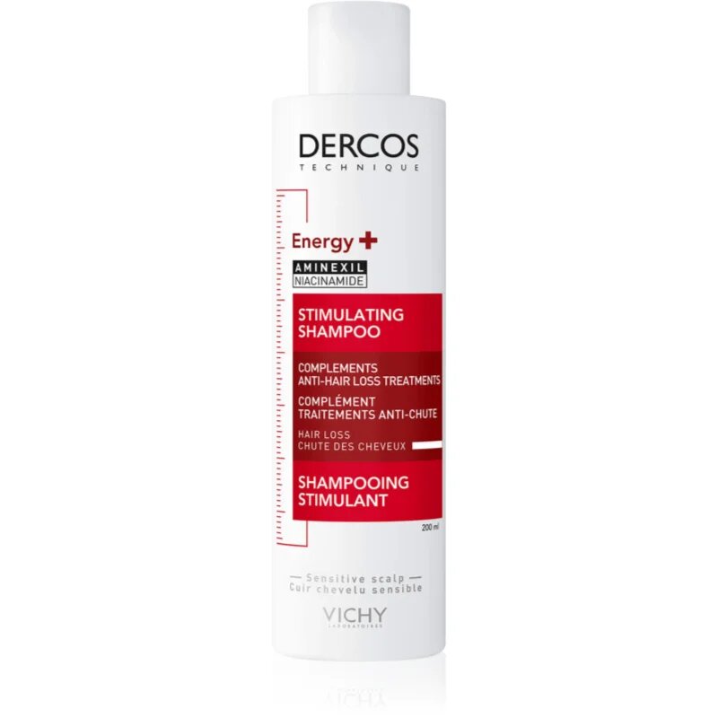 Vichy Dercos Energy + erősítő sampon hajhullás ellen 200 ml