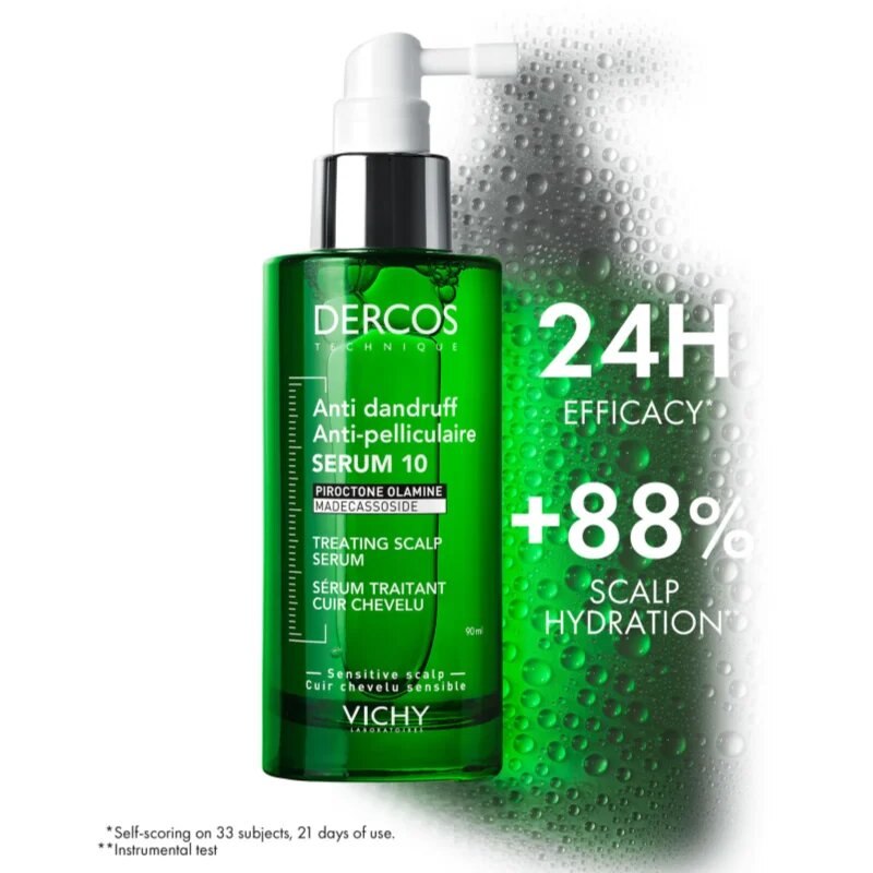 Vichy Dercos Serum 10 gyógyító ápolás korpásodás ellen 90 ml