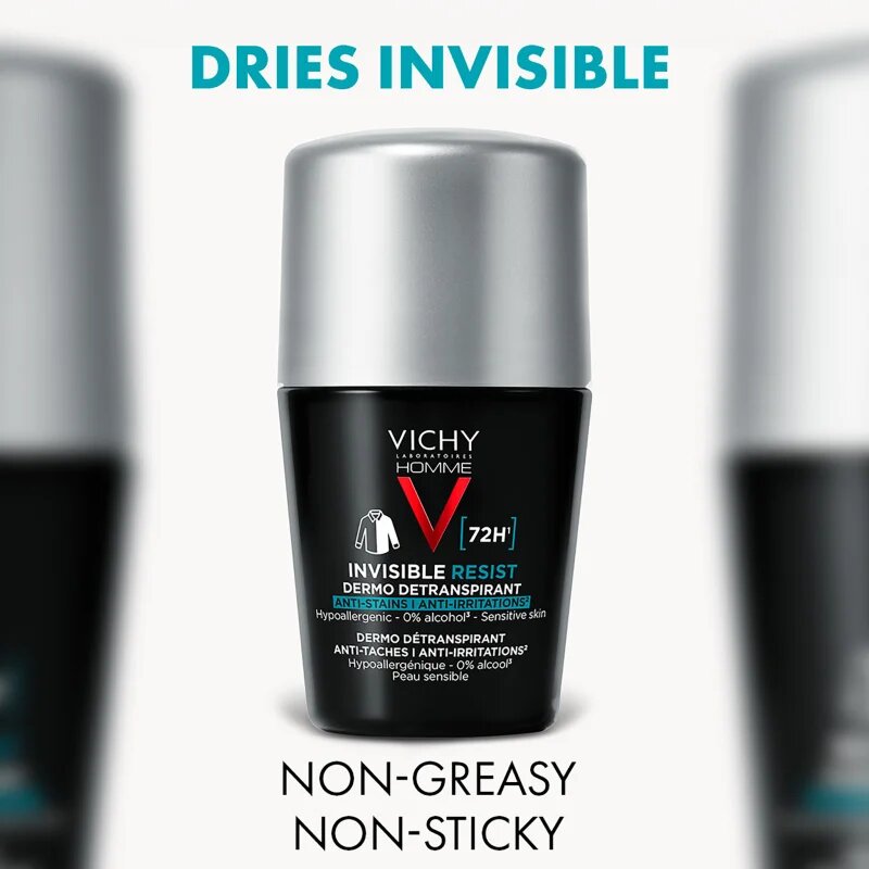 Vichy Homme Deodorant izzadásgátló 72 óra 50 ml