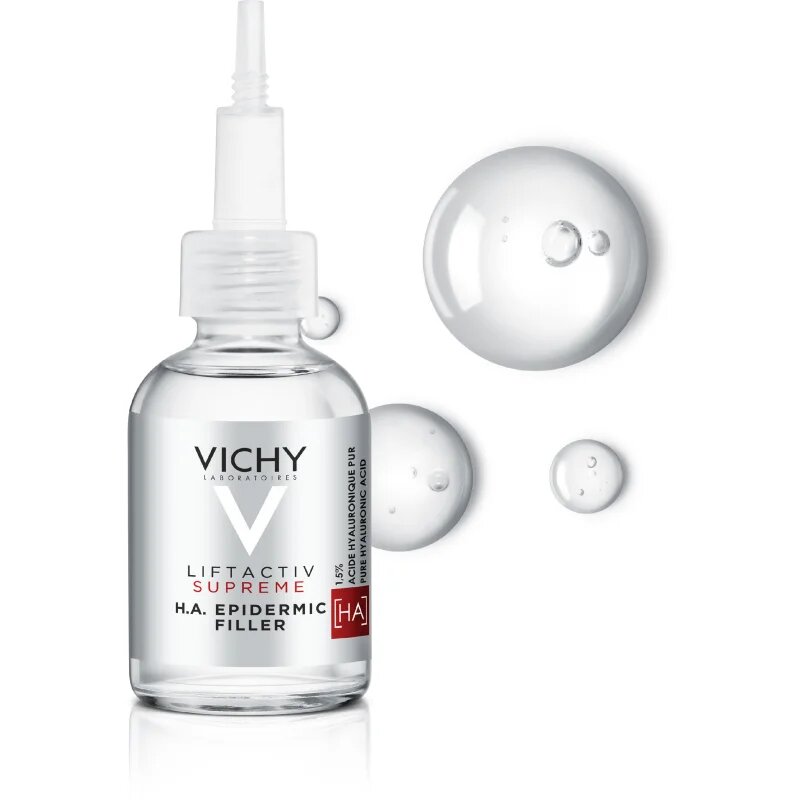 Vichy Liftactiv Supreme H.A. Epidermic Filler öregedés elleni arcszérum hialuronsavval 30 ml