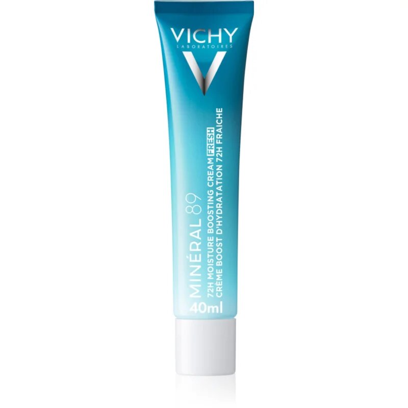 Vichy Minéral 89 72H Moisture Boosting Cream Fresh hidratáló arckrém hialuronsavval 40 ml