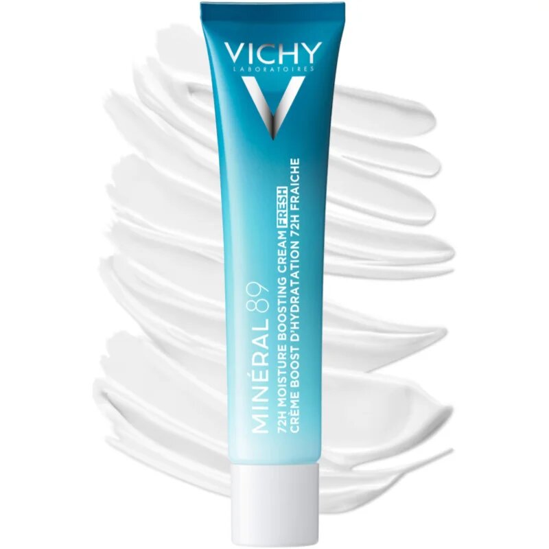 Vichy Minéral 89 72H Moisture Boosting Cream Fresh hidratáló arckrém hialuronsavval 40 ml