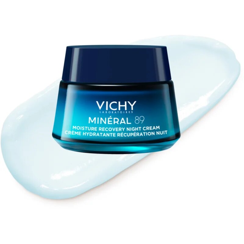 Vichy Minéral 89 Moisture Recovery Night Cream éjszakai regeneráló krém 50 ml