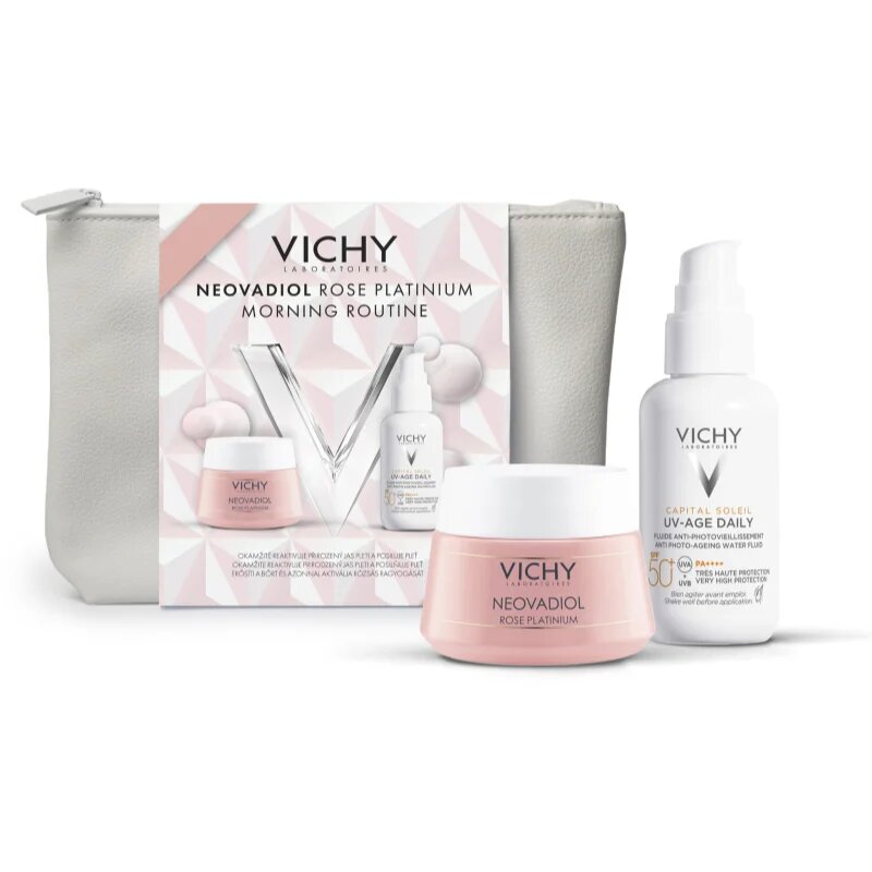 Vichy Neovadiol Rose Platinium Morning Routine ajándékszett a bőrgát erősítésére