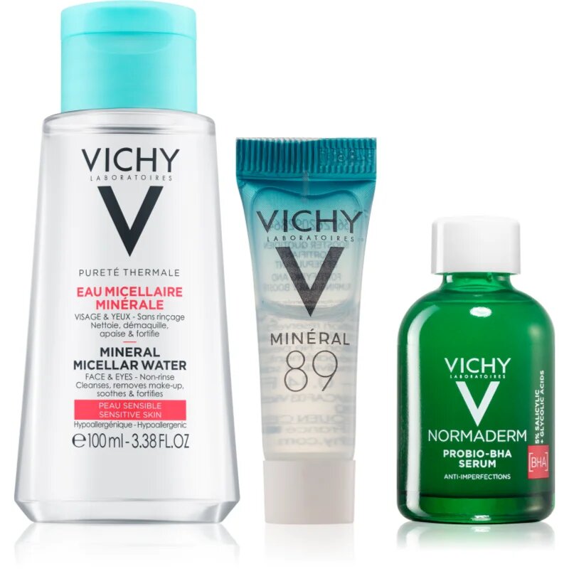 Vichy Normaderm Probio-BHA Set ajándékszett a problémás bőrre 3 db