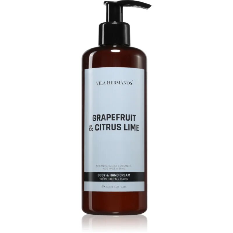 Vila Hermanos Apothecary Grapefruit & Citrus Lime testápoló krém 300 ml