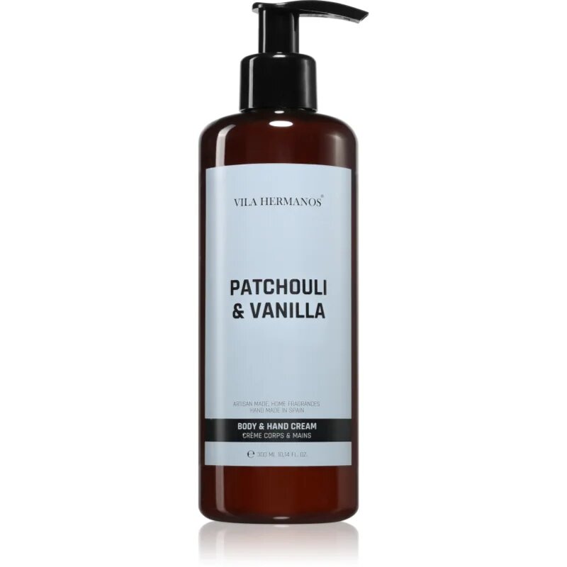 Vila Hermanos Apothecary Patchouli & Vanilla testápoló krém 300 ml