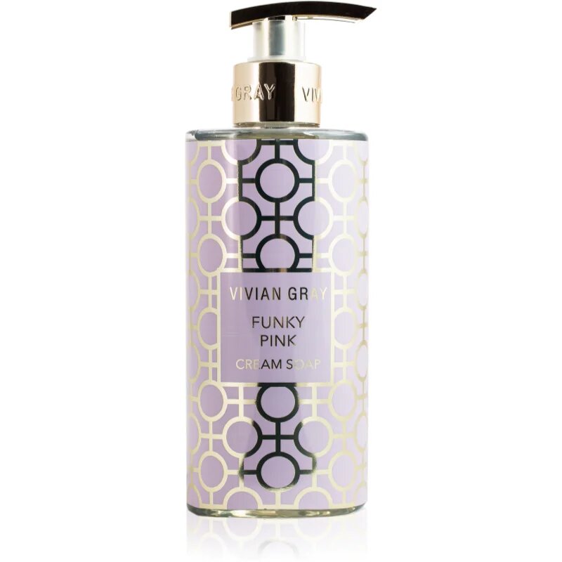 Vivian Gray Funky Pink Vanilla & Patchouli folyékony szappan kézre illatosított 400 ml