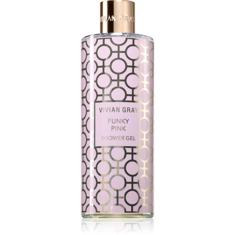 Vivian Gray Funky Pink Vanilla & Patchouli gyengéd tusfürdő gél illatosított 500 ml