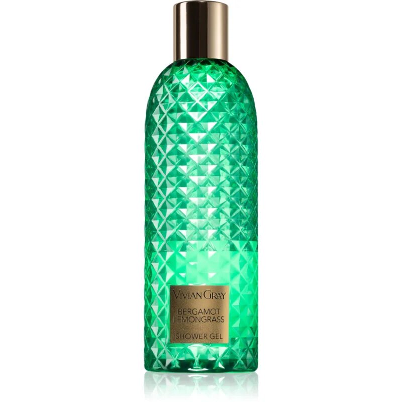 Vivian Gray Gemstone Bergamot & Lemongrass felfrissítő tusfürdő gél 300 ml