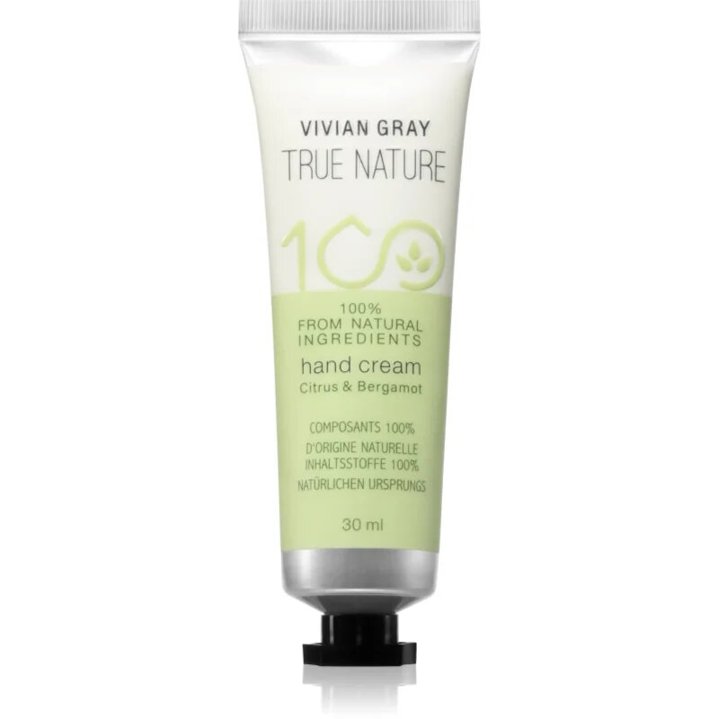 Vivian Gray True Nature Citrus & Bergamot hidratáló kézkrém 30 ml
