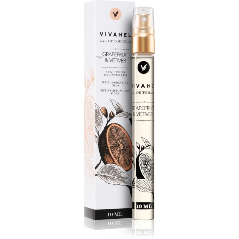 Vivian Gray Vivanel Grapefruit&Vetiver Eau de Toilette hölgyeknek 10 ml