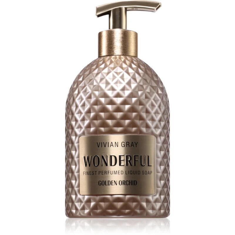 Vivian Gray Wonderful Golden Orchid fényűző folyékony szappan kézre 500 ml