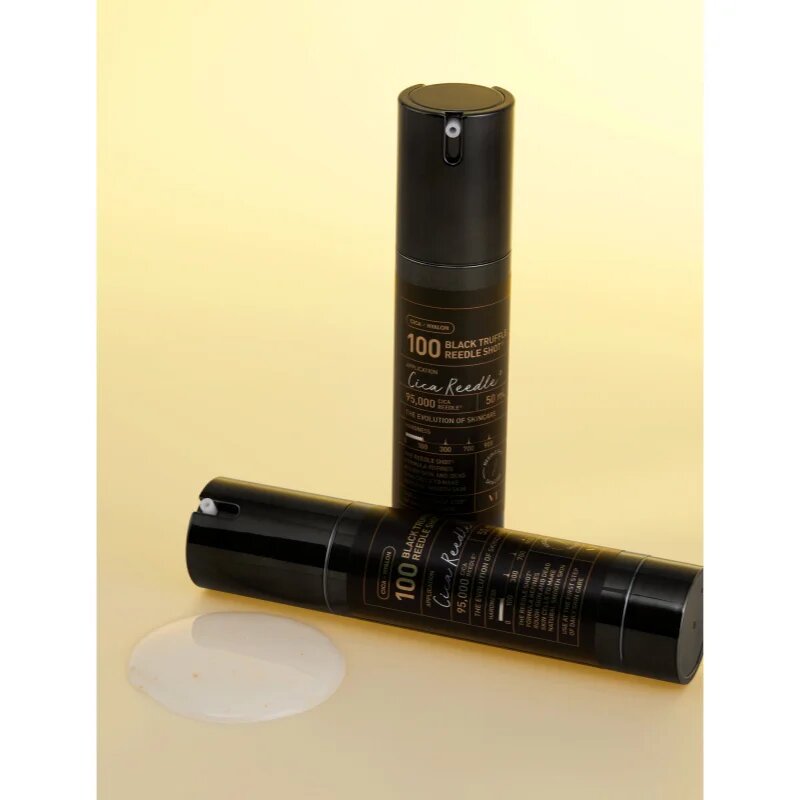 VT Cosmetics Black Truffle Reedle Shot 100 ránctalanító szérum a bőr rugalmasságának növelésére 50 ml