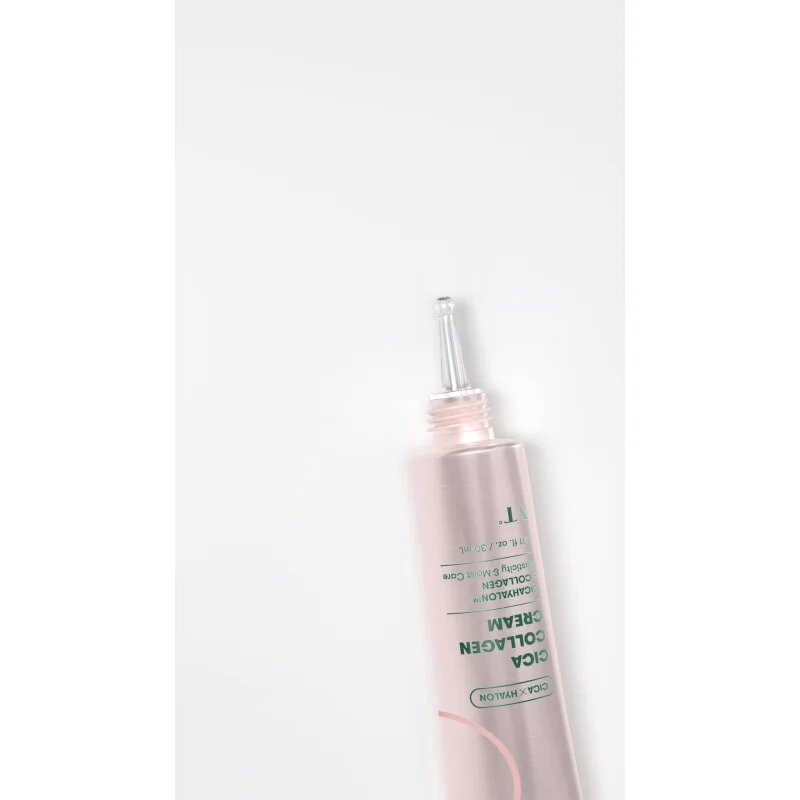 VT Cosmetics Cica Collagen Cream hidratáló és nyugtató krém a feszes bőrért 30 ml