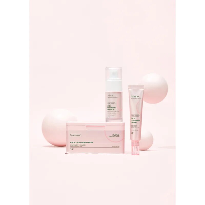 VT Cosmetics Cica Collagen Essence arc esszencia feszesítő hatással 30 ml