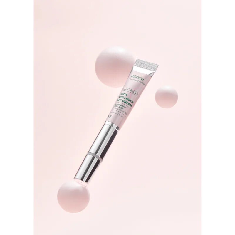 VT Cosmetics Cica Collagen Eye Cream kisimító és feszesítő éjszakai krém hidratáló hatással 15 ml